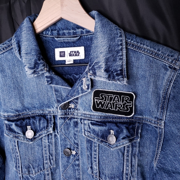 gap star wars denim jacket